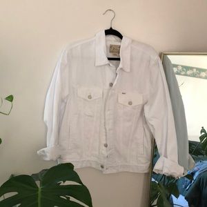 Polo Ralph Lauren white denim jacket